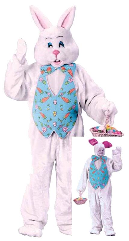 Deluxe Bunny Rabbit Mascot Fancy Dress Costume from a collection of Easter costumes from Karnival Costumes