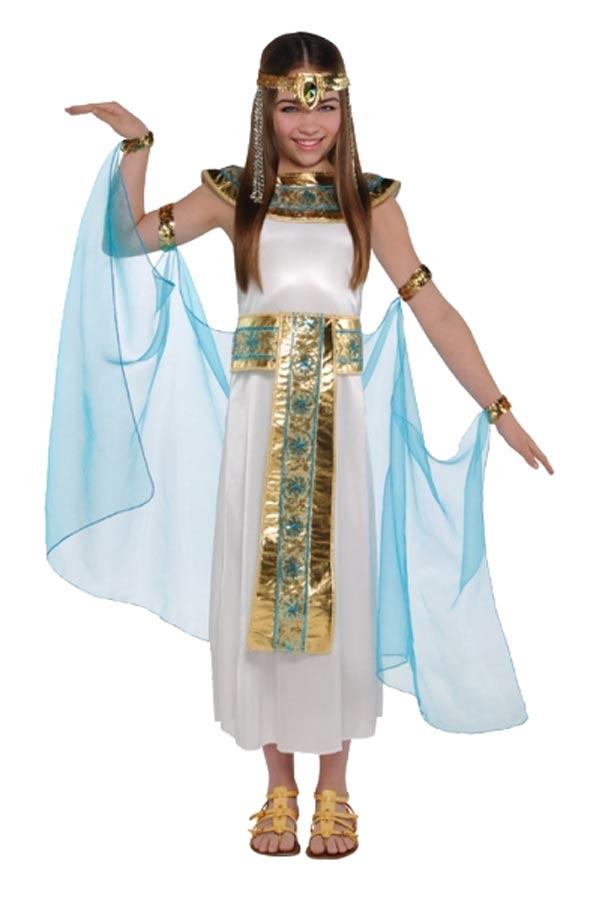 Cleopatra Fancy Dress Costume for Girls from a collection of Egyptian fancy dress at Karnival Costumes