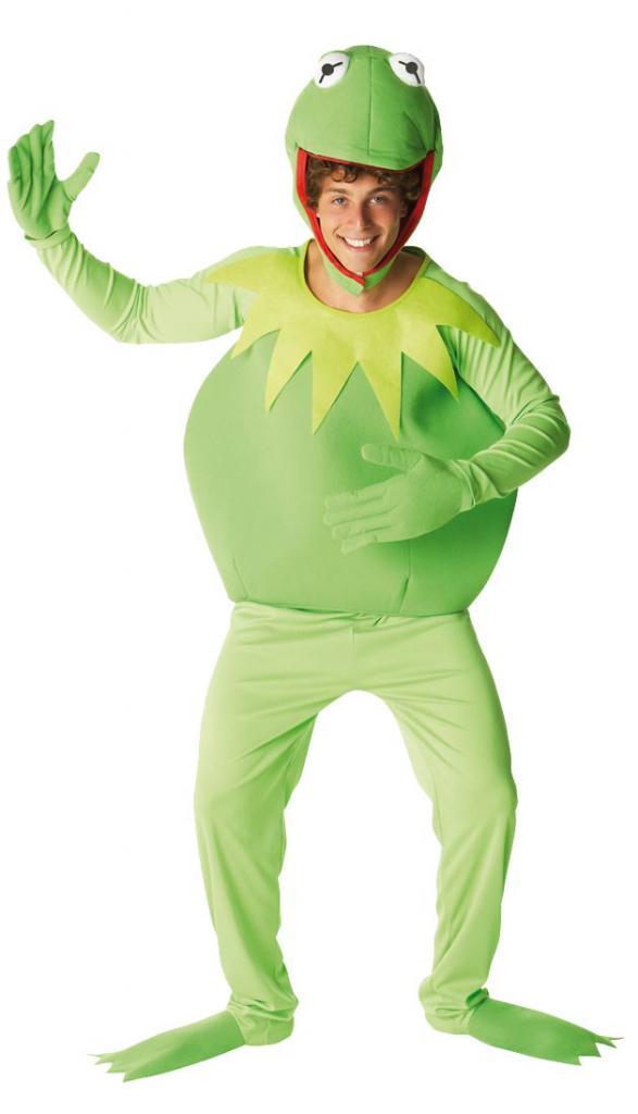 Disney licensed The Muppets Kermit The Frog costume for adults by Rubies 889802 available here at Karnival Costumes