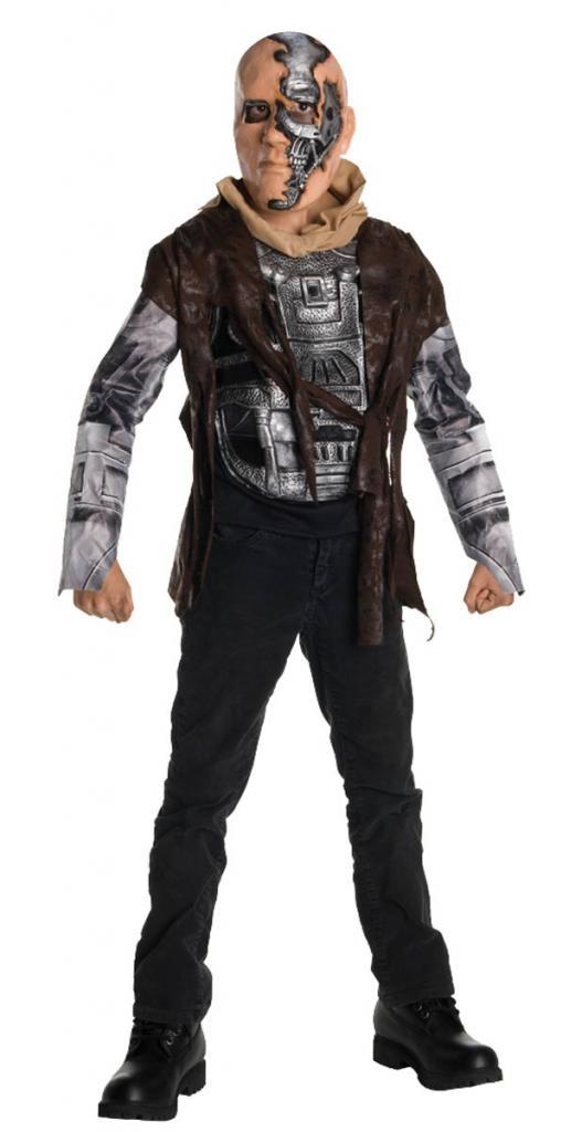 Boys Deluxe Terminator T-600 Fancy Dress Costume by Rubies 883580 from our collection of Movie and TV Themed fancy dress from Karnival Costumes
