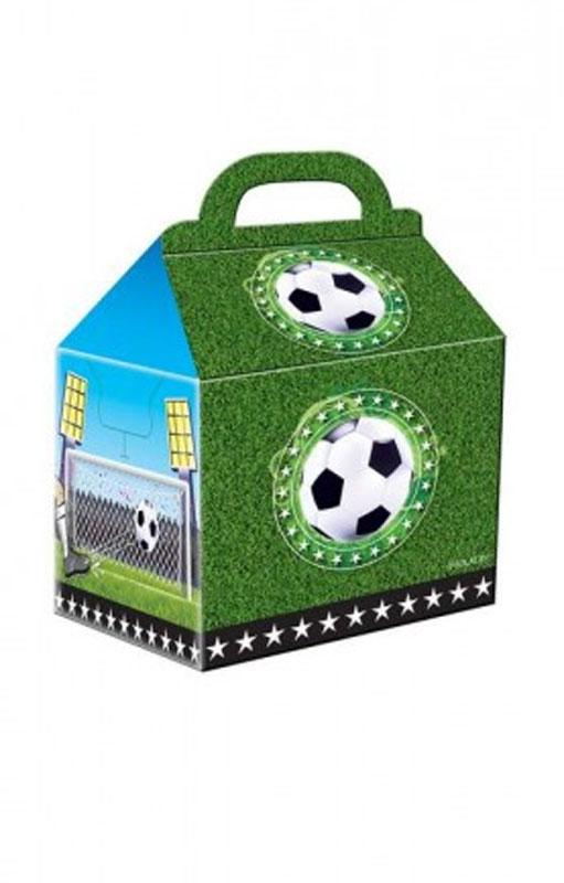 Football Party Boxes Pack 4 pcs from Karnival Costumes