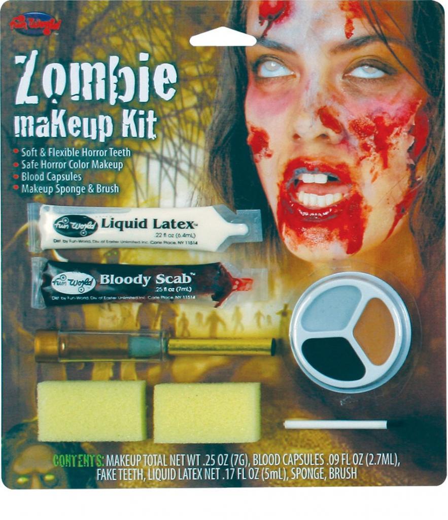 Female Zombie Make-up Set from Karnival Costumes