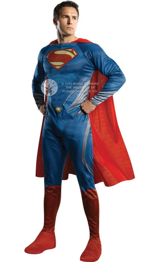 Superman Costume for Adults in Plus Size by Rubies 17962 available from Karnival Costumes