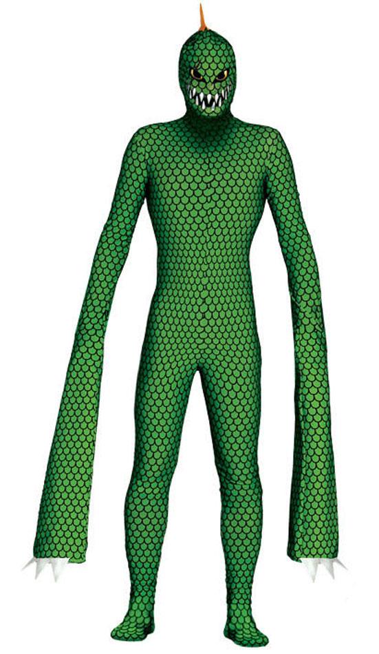 Mutant Reptile Adult Fancy Dress Costume by Guirca 84275 available in the UK from Karnival Costumes
