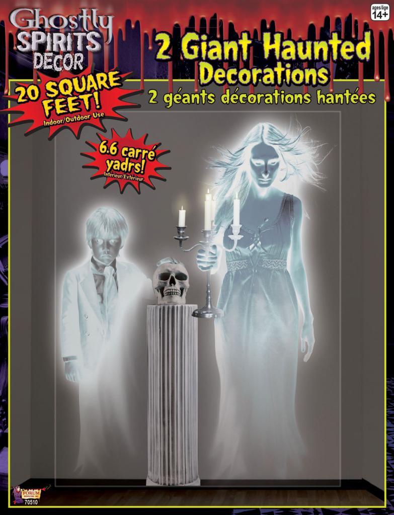 Ghostly Spirits Halloween Haunted House Giant Decoration by Forum Novelties 70510 available in the UK here at Karnival Costumes online Halloween shop