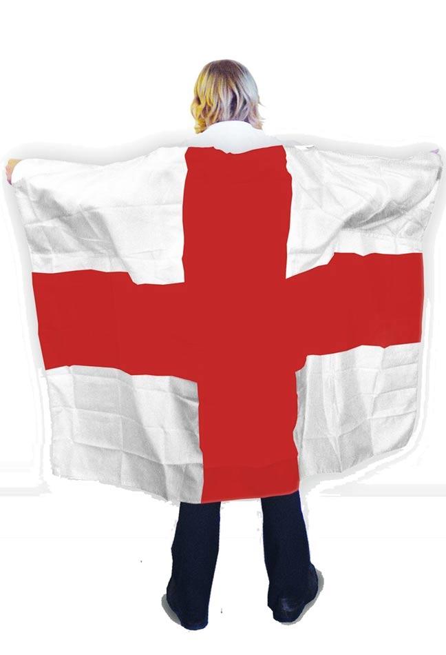 England St George Flag Body Cape by Amscan 992705 available here at Karnival Costumes online party shop