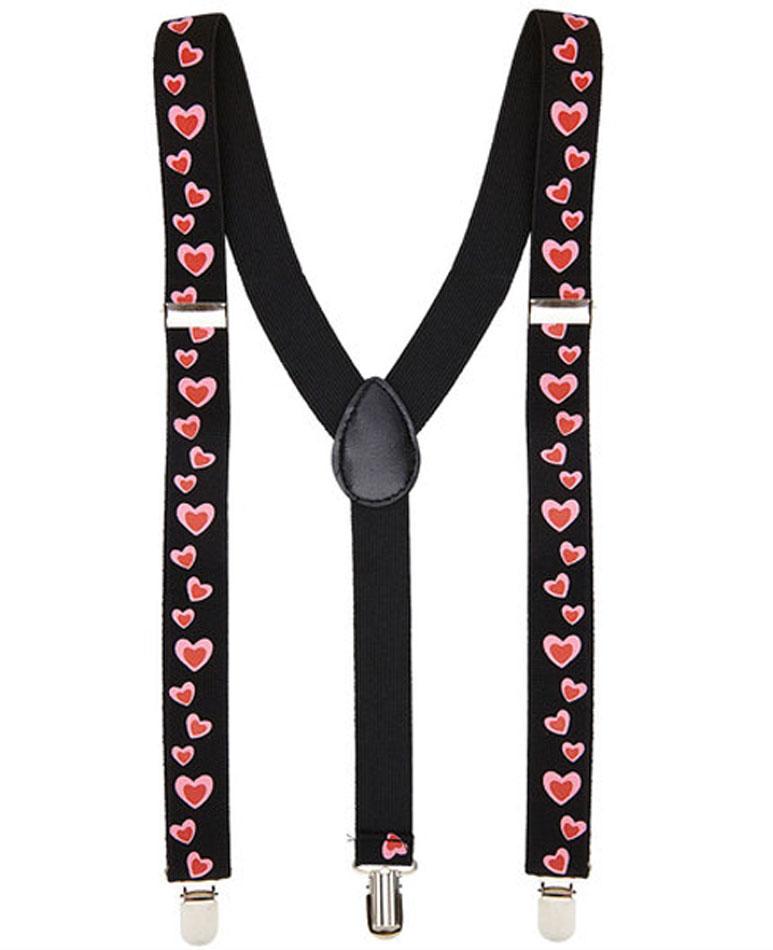 Adult Heart Braces for Valentines and romantics by Widmann 04649 available here at Karnival Costumes online party shop