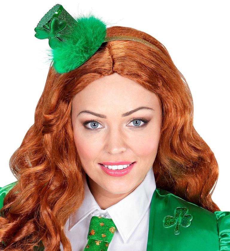 Mini St Patrick's Day Leprechaun Top Hat by Widmann 01974 available here at Karnival Costumes online party shop