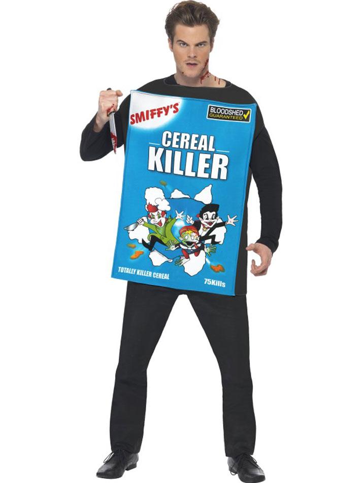 Cereal Killer Costume for Halloween by Smiffys 38267 available from a collection of Funny Halloween outfits here at Karnival Costumes online party shop