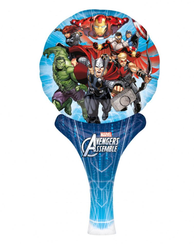 Avengers Assemble Inflate-a-Fun Balloon - 12" by Amscan 2801501 available here at Karnival Costumes online party shop