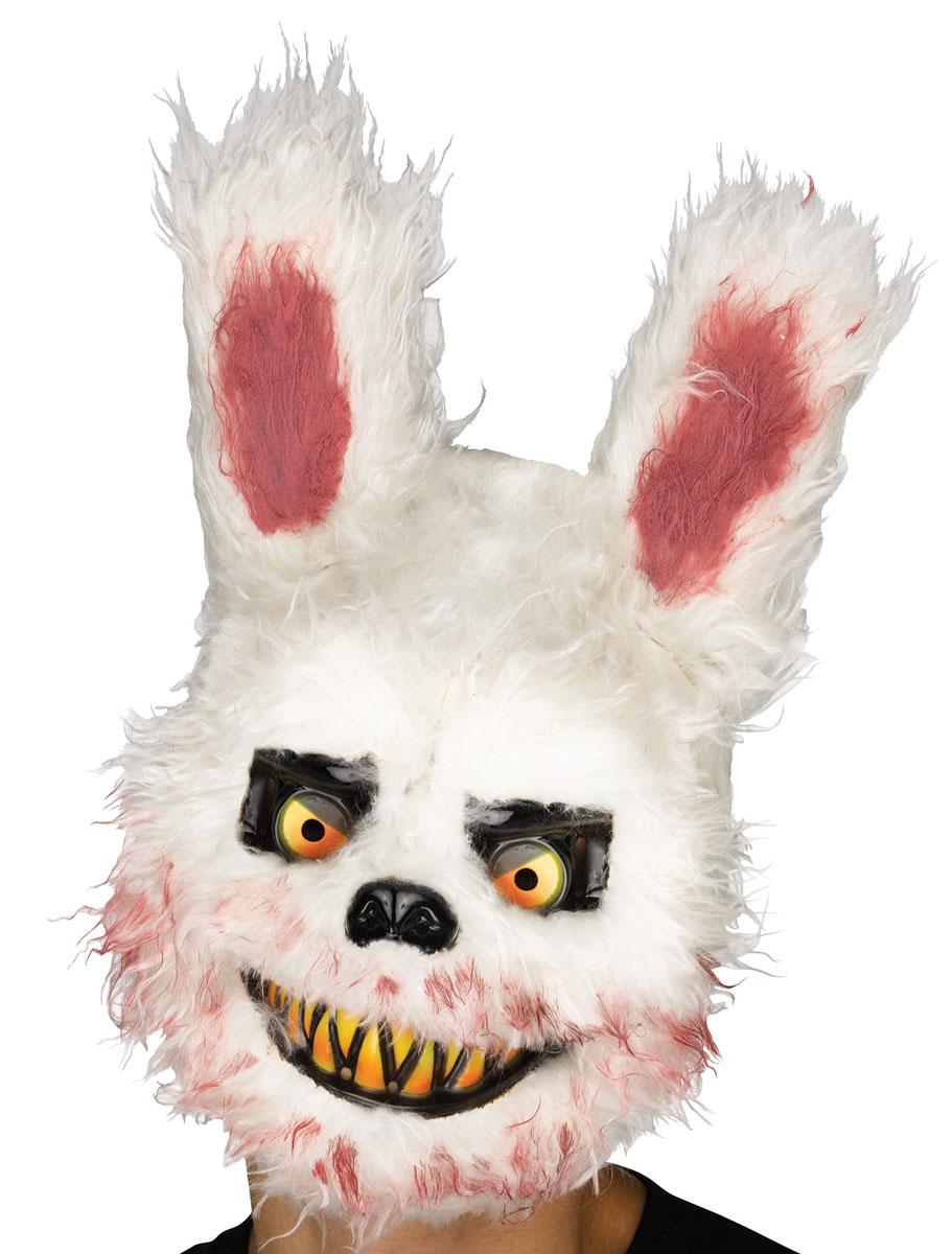 Killer Critter Mask Bunny for Halloween by Fun World 93307(B) available in the UK here at Karnival Costumes online Halloween party shop[