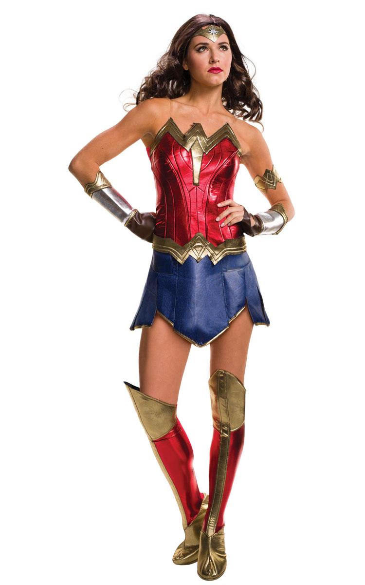 Secret Wishes Deluxe Wonder Woman Costume 810936 available here at Karnival Costumes online party shop