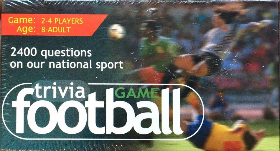 Football Trivia Party Game with 2,400 questions by Paul Lamond Games available here at Karnival Costumes online party shop