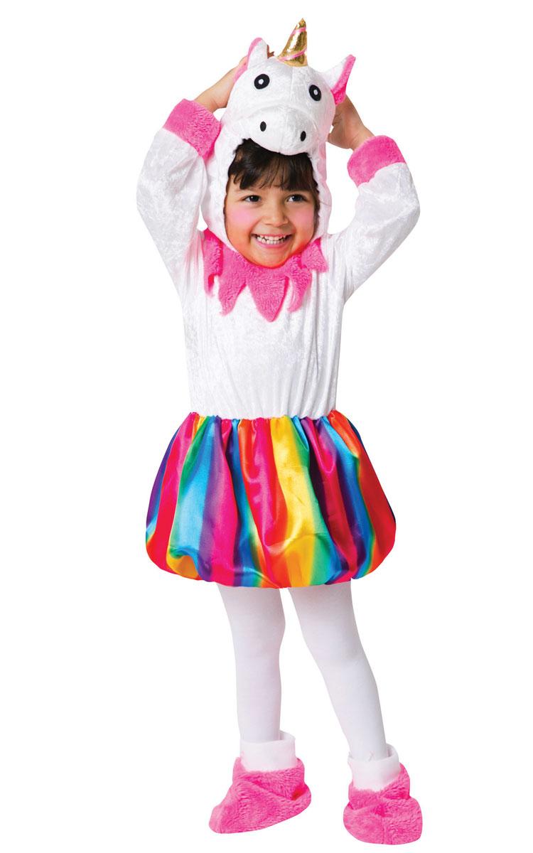 Rainbow Unicorn Fancy Dress Costume