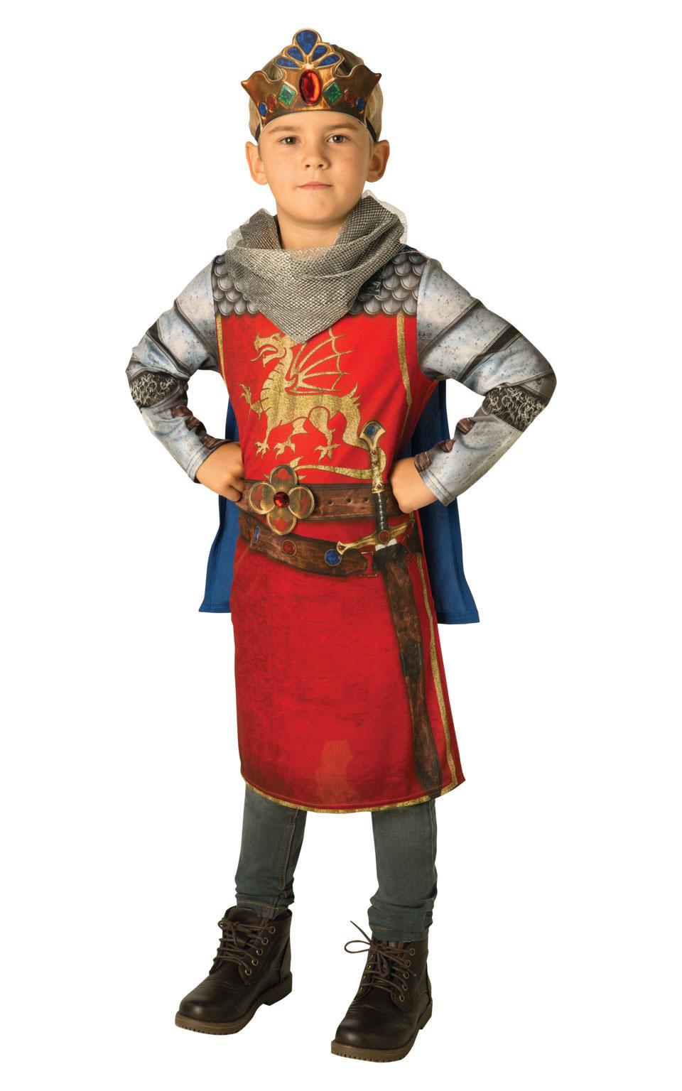 Boys King Arthur Fancy Dress Costume by Rubies 630701 available here at Karnival Costumes online party shop