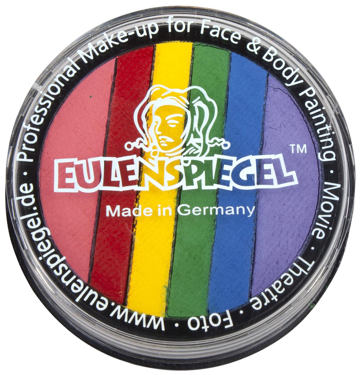 Rainbow Split Cake 20ml 6 colours by Eulenspiegel 180068 available here at Karnival Costumes online party shop