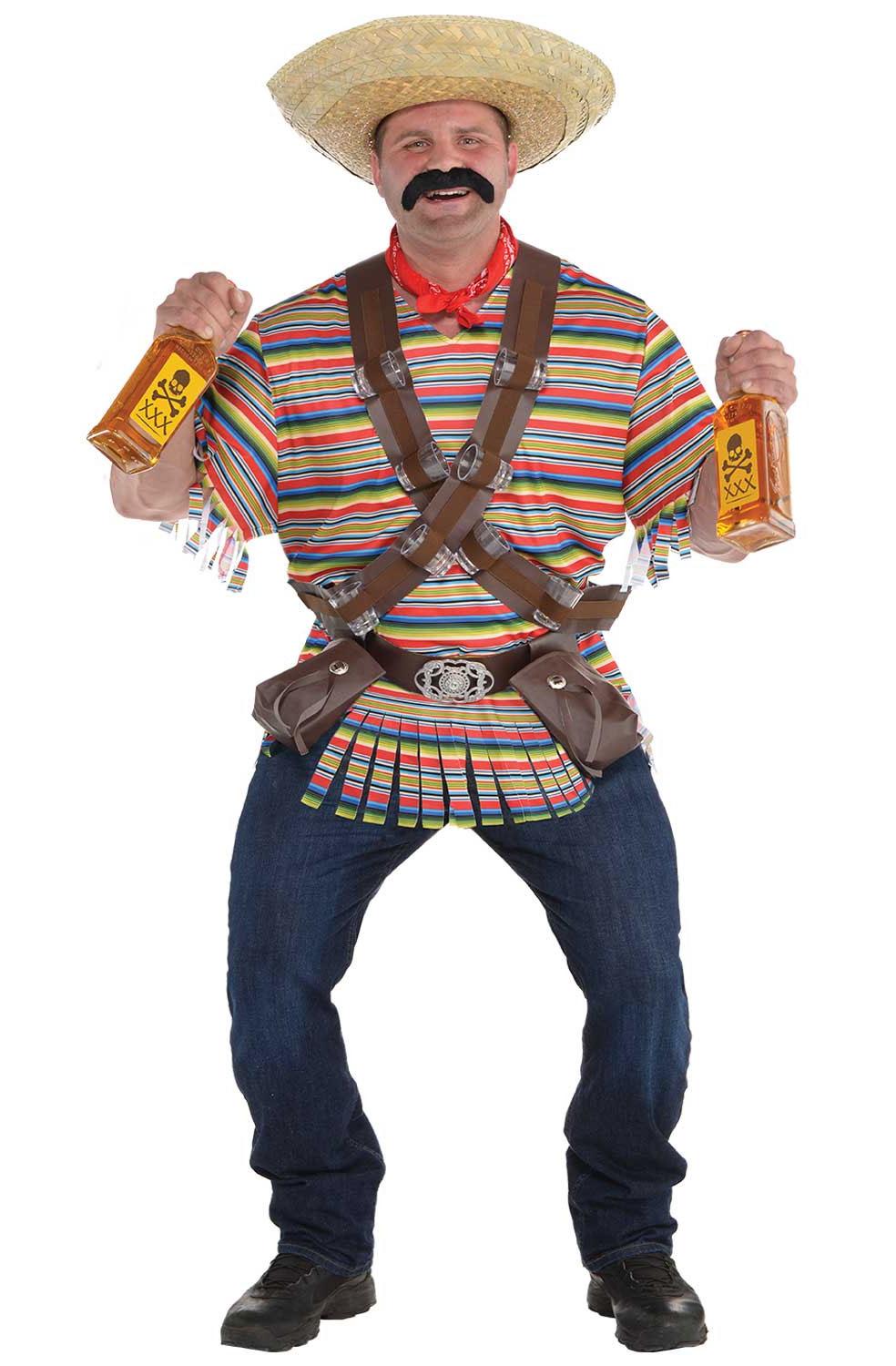 Tequila Bandido Mexican costume by Amscan 845766 and available from Karnival Costumes online party shop
