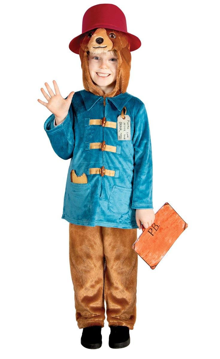 Paddington Bear Deluxe Fancy Dress Costume  by Amscan 9906207 / 9906208 ages 3-6yrs) available here at Karnival Costumes online party shop