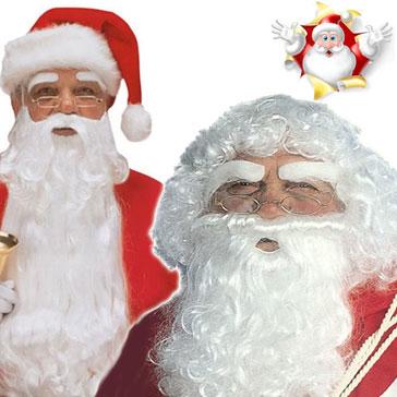 Father Christmas and Santa Claus Beards available here at Karnival Costumes online party shop