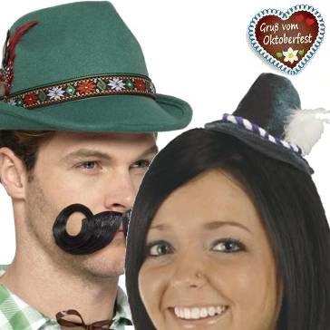 Oktoberfest costume hats for men and women. Huge selection including funny comedy hats for the joker in the pack. All available here at Karnival Costumes online party shop