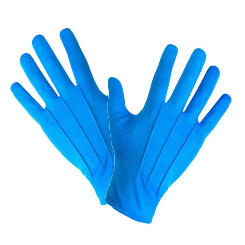 Mens Blue Dress Gloves by Widmann 1465B available here at Karnival Costumes online party shop