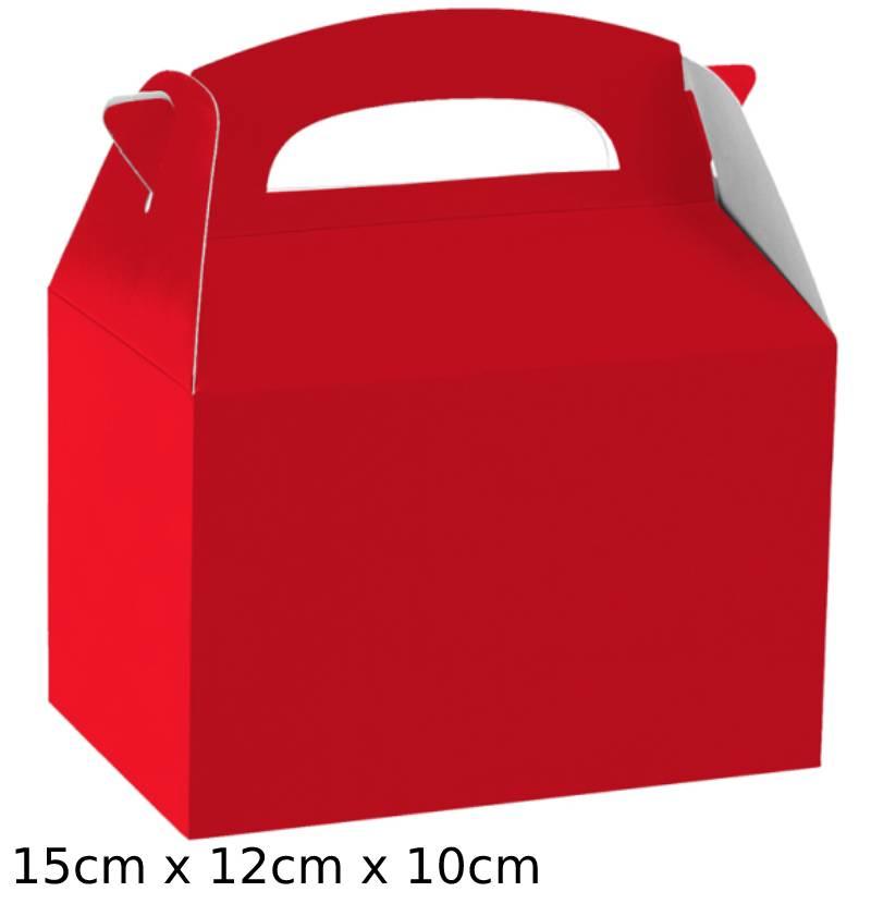 Apple Red Party Box by Amscan 997402 available here at Karnival Costumes online party shop
