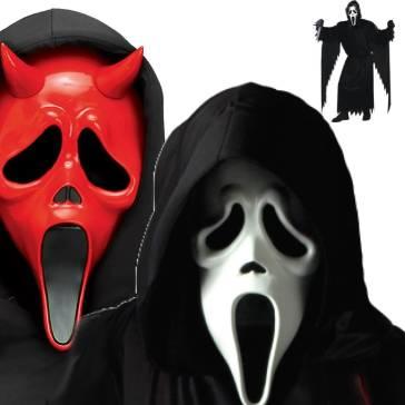 Ghost Face Scream Ghostface costume masks. Licensed and stylised Scream masks for adults. Great selection available here at Karnival Costumes online party shop