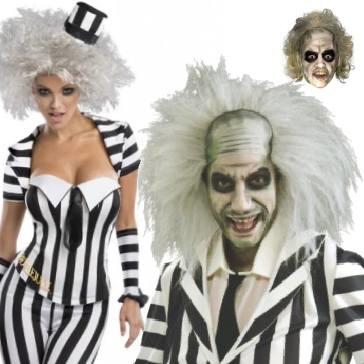Beetlejuice Fancy Dress Costumes and Accessories Adults | Karnival Costumes