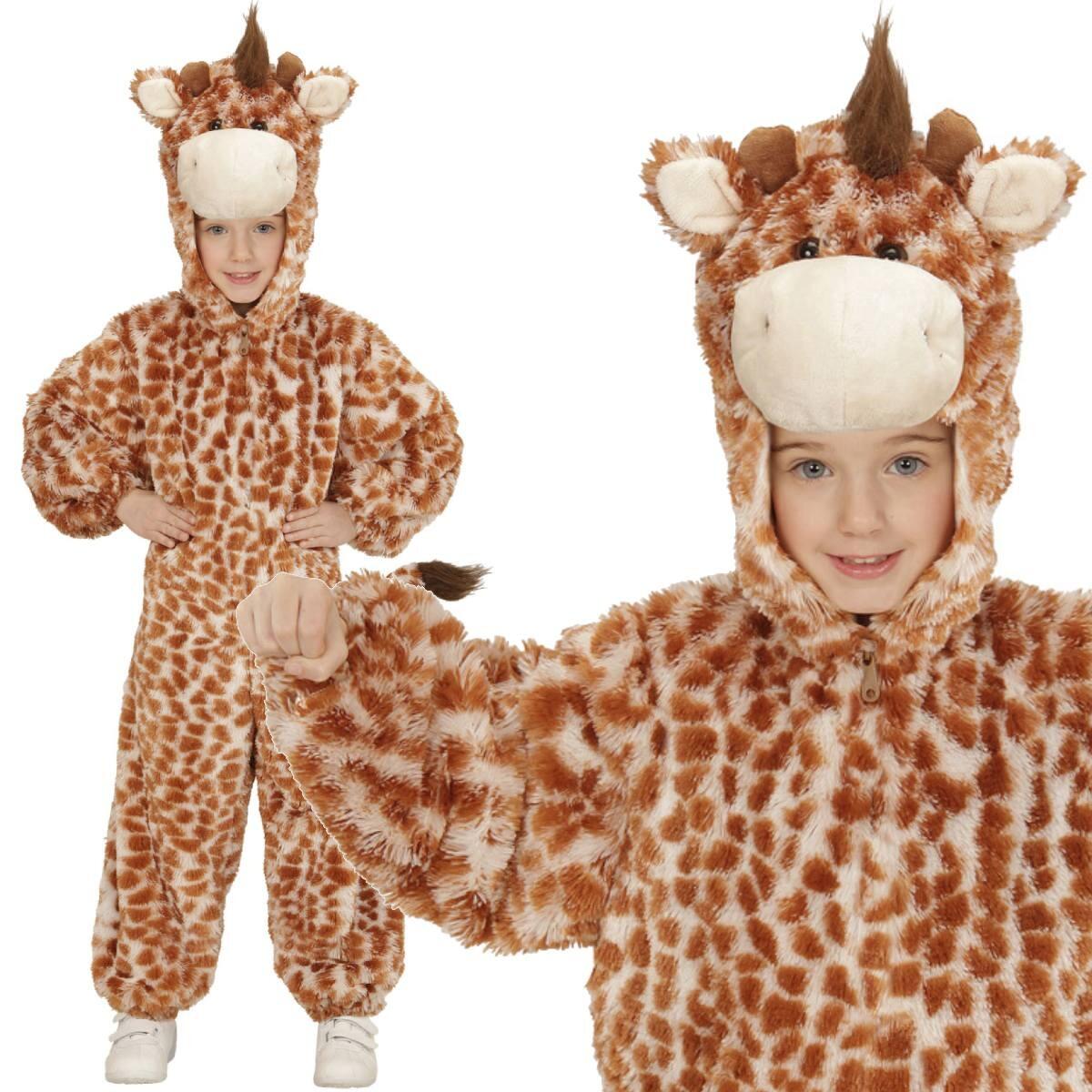 Child's Giraffe Fancy Dress Costume with Padded Headpiece by Widmann