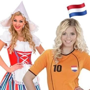 Dutch and Holland fancy dress costumes and dress-up for flower festivals, Dutch sporting events and more. Good selection available here at Karnival Costumes online party shop