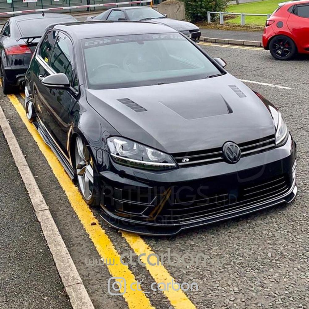 CT CARBON | VW GOLF R MK7 CARBON FIBRE SIDE SKIRT