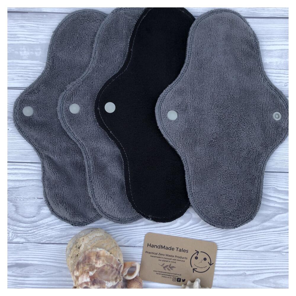 Large maternity size soft bamboo washable period pads