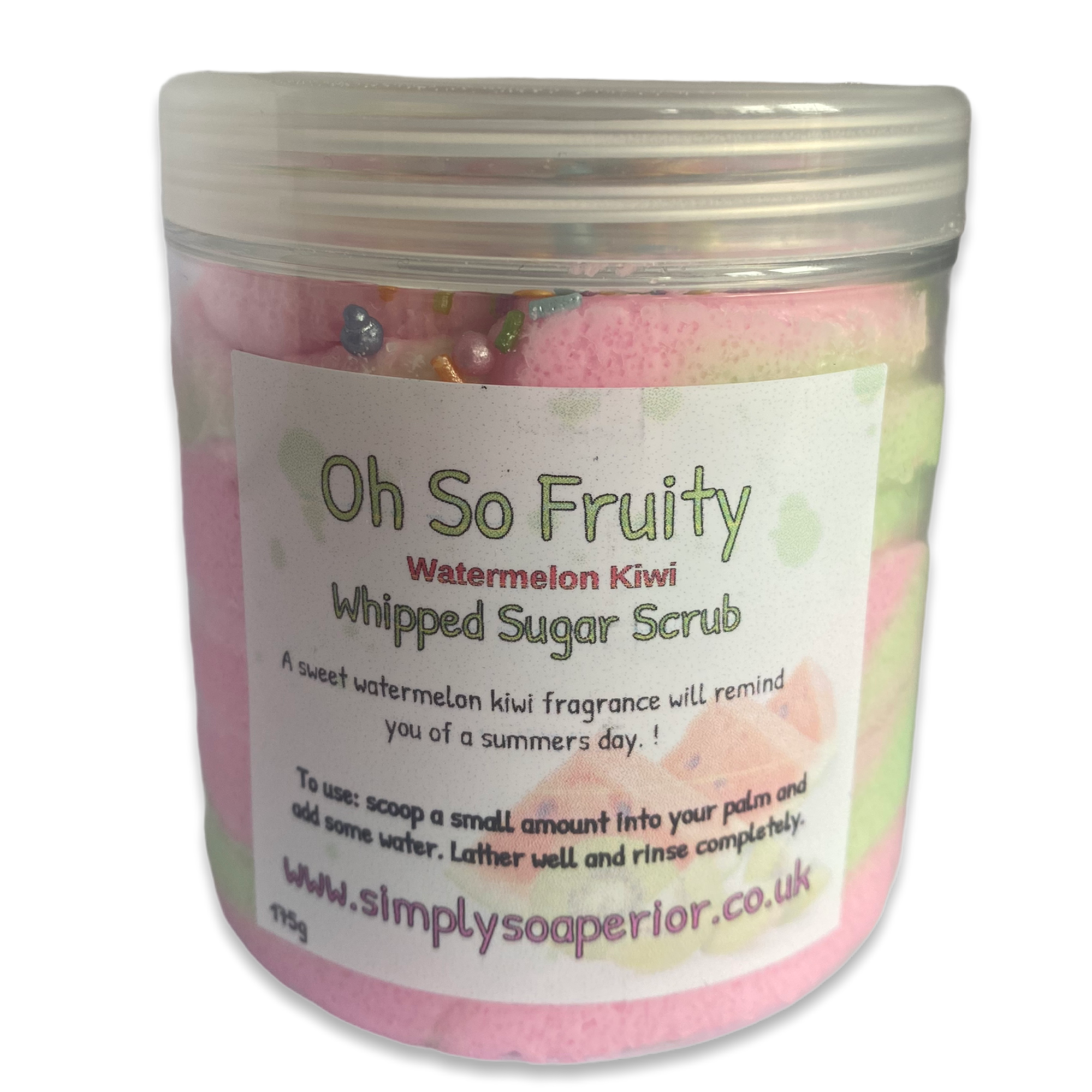 Oh So Fruity Whipped Sugar Scrub 3