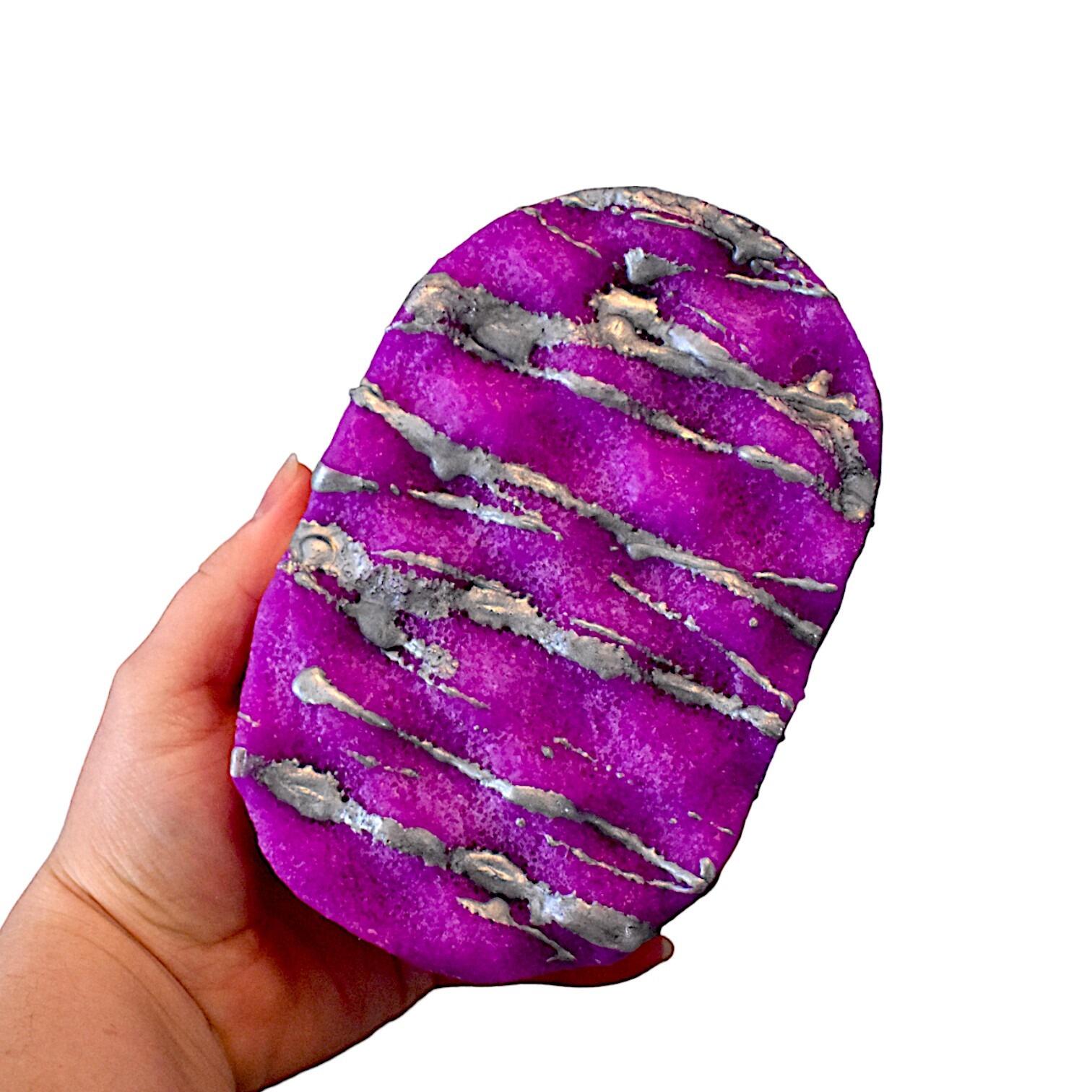 soap, soap sponge, soap sponges, soap filled sponges, soap filled sponge, sponge with soap inside, exfoliating soap sponge, soap bar, wholesale soap sponge