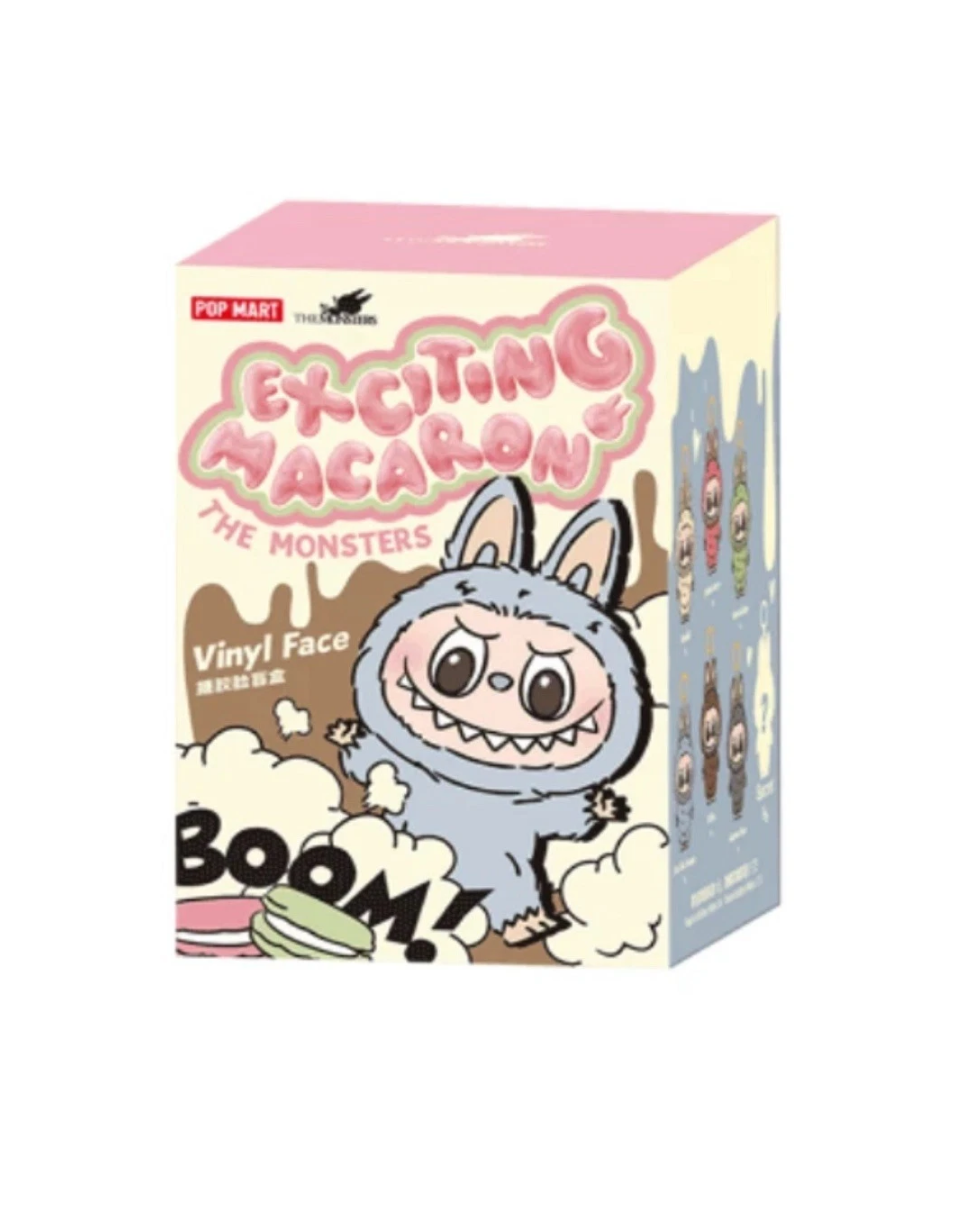 Labubuラブブ　ExcitingMacaron　SeaSaltCoconut POP MART Labubu The Monsters Exciting Macaron Plush Series Sea