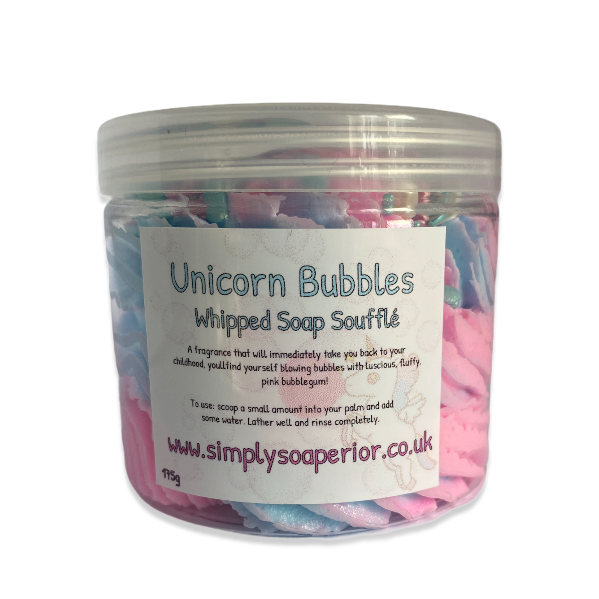 Unicorn Bubbles Whipped Soap 3
