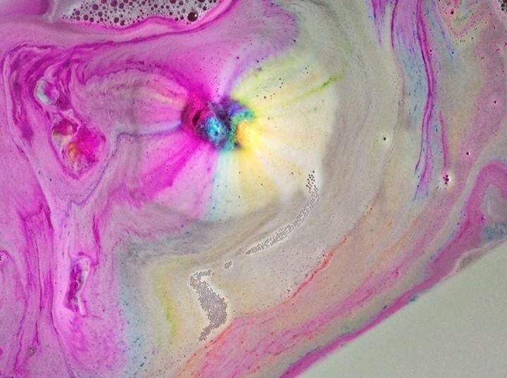 Rainbow Unicorn Bath Bomb 3