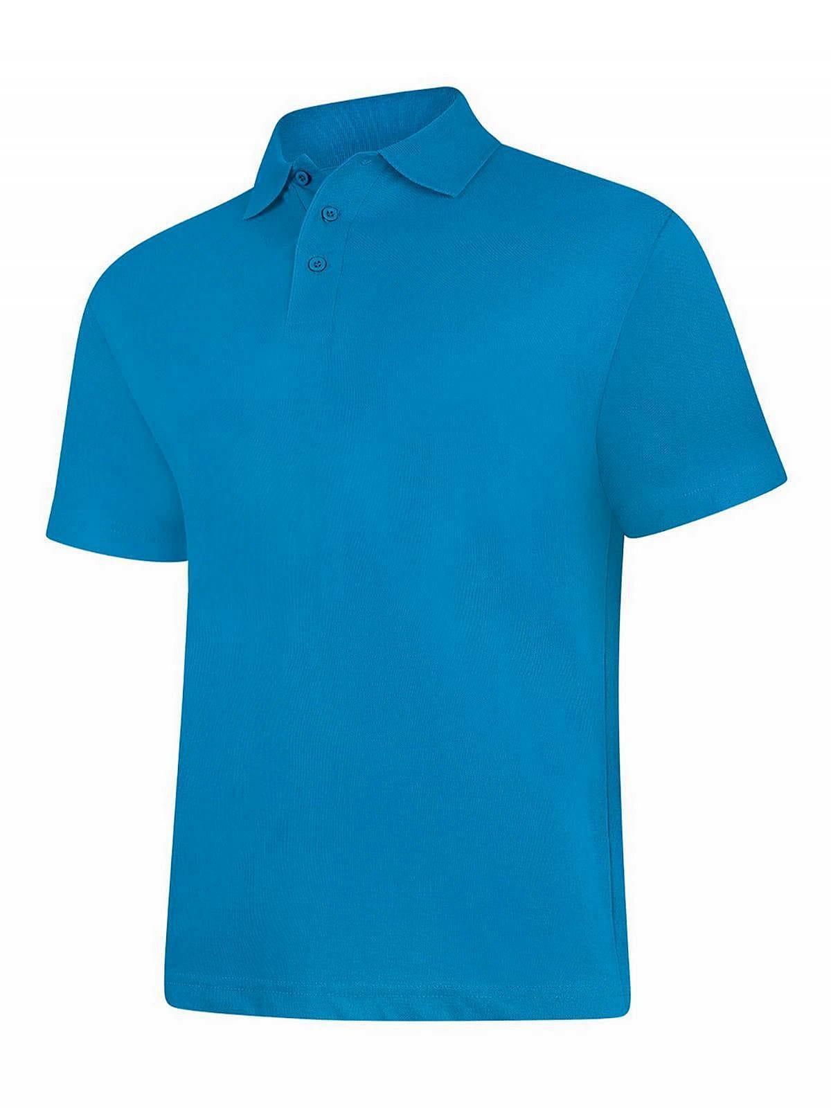 Uneek 220GSM Classic Polo Shirt in Sapphire Blue (Product Code: UC101)