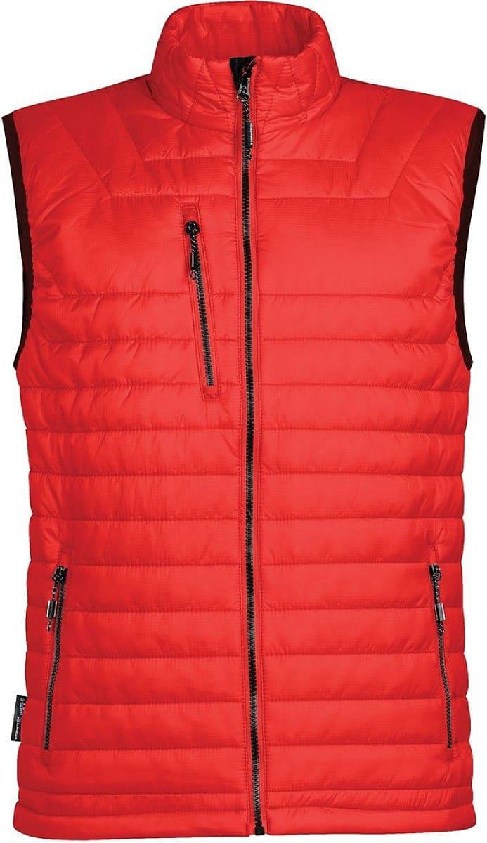 Stormtech Men Gravity Thermal Bodywarmer in True Red / Black (Product Code: PFV-2)