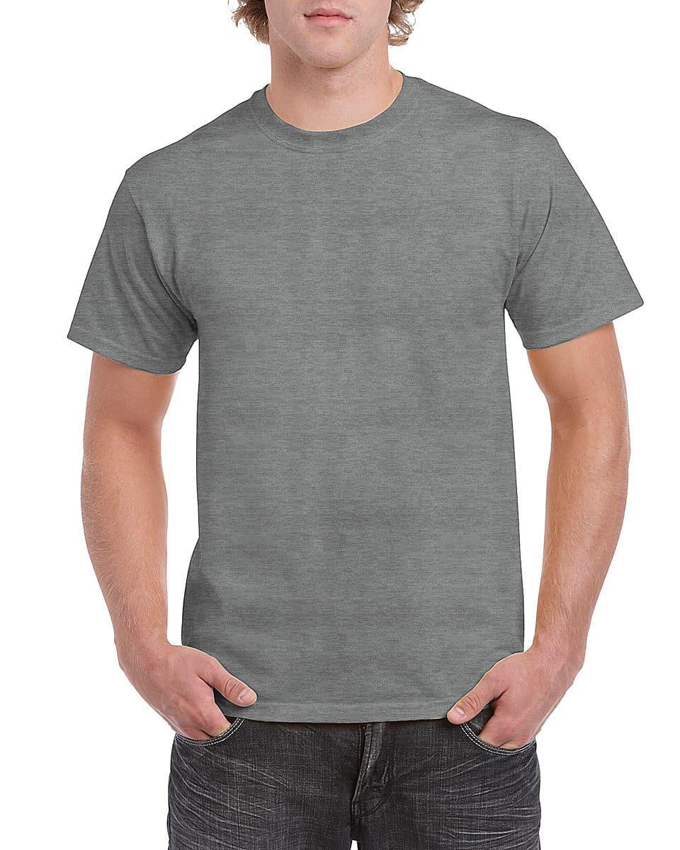 Gildan Heavy Cotton T-Shirt in Graphite Heather (Product Code: 5000)