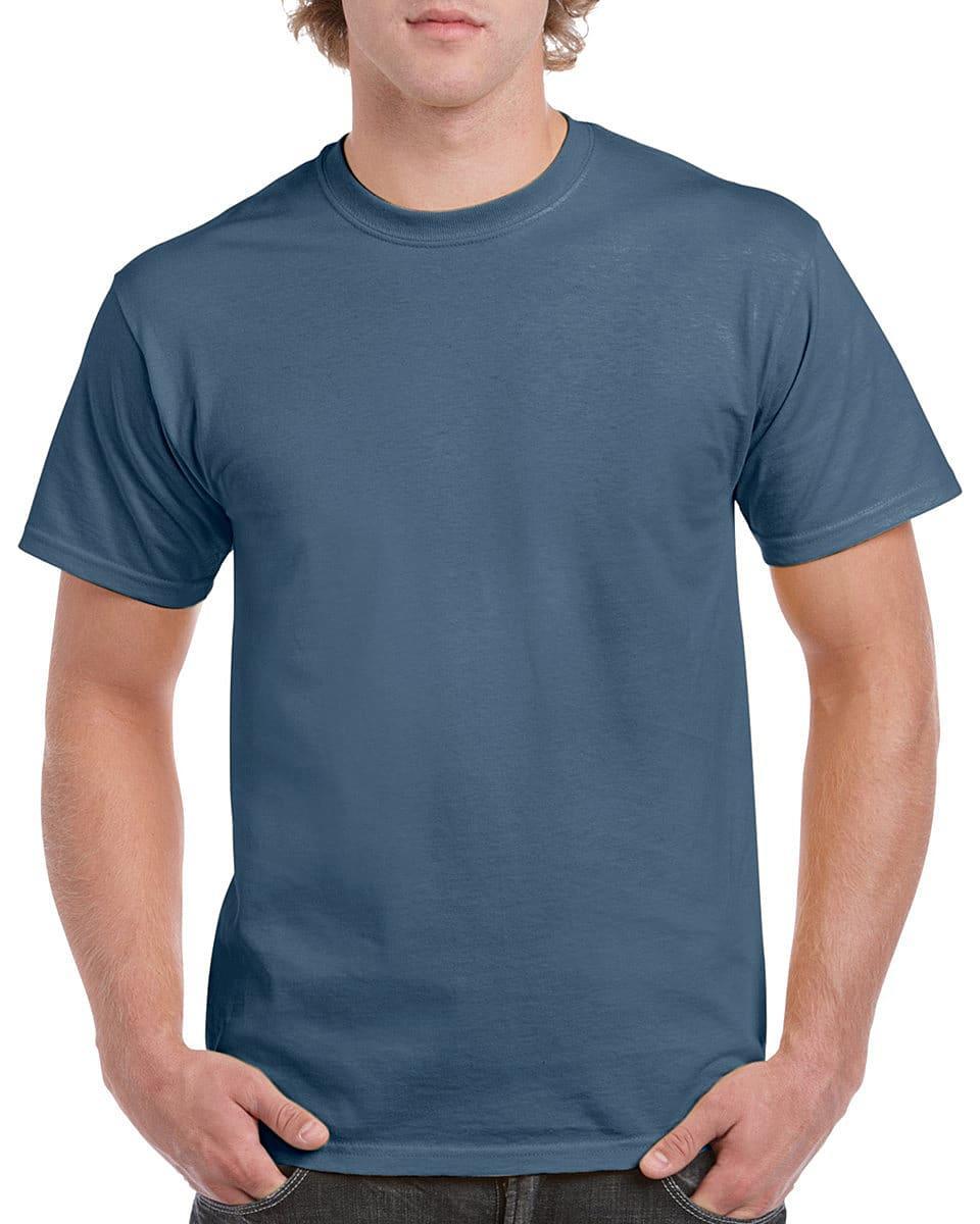 Gildan Heavy Cotton T-Shirt in Indigo Blue (Product Code: 5000)