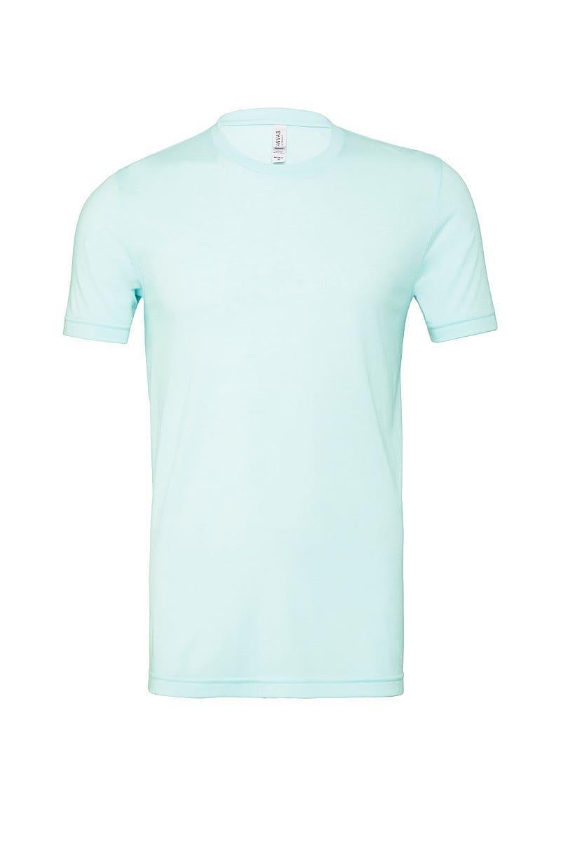 Bella Canvas Mens Tri-blend Short-Sleeve T-Shirt in Ice Blue Triblend (Product Code: CA3413)