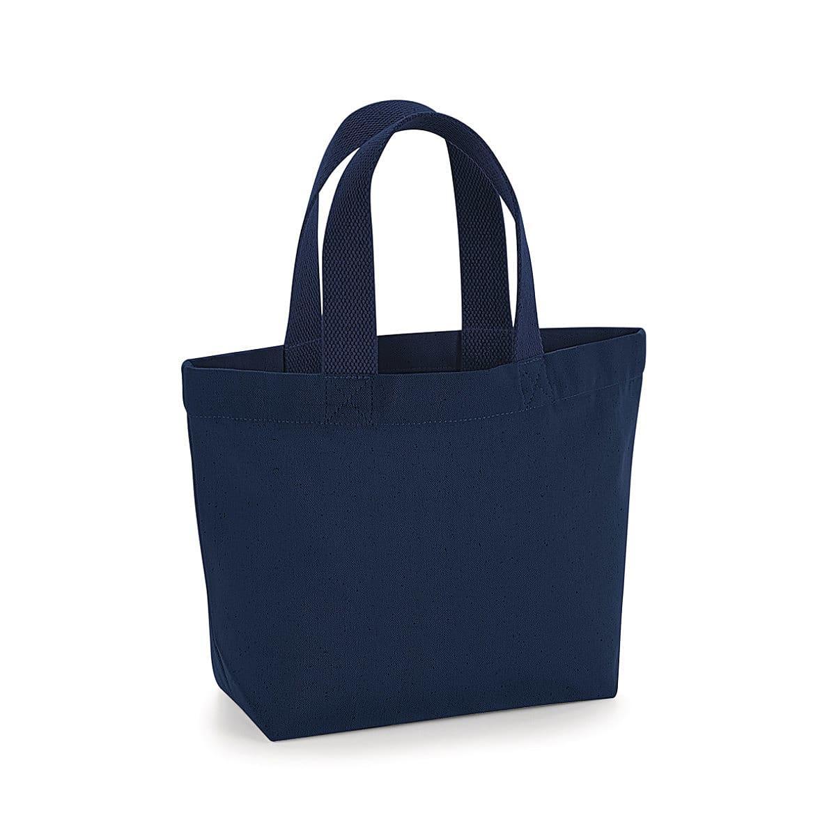 Westford Mill Organic Marina Mini Tote in French Navy (Product Code: W845)