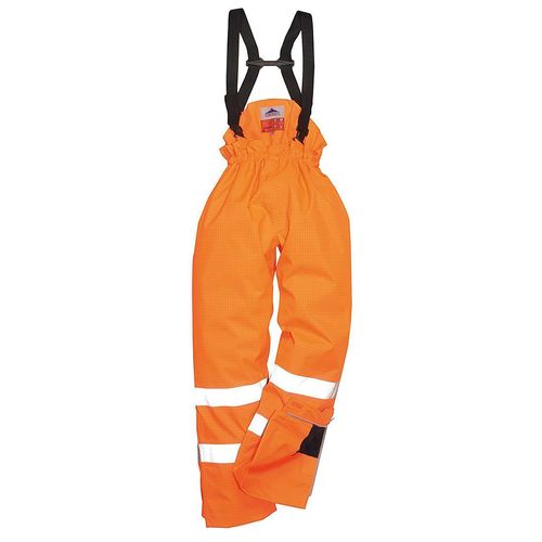 Portwest S780 Bizflame Rain Unlined - Hi-Viz Antistatic FR Trousers