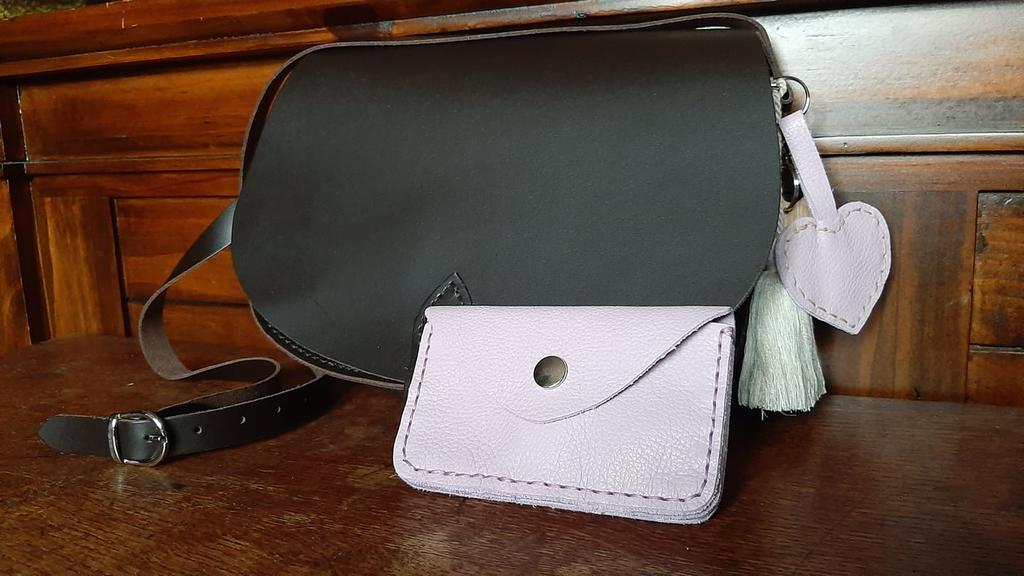 Jacqui's Cartridge bag, Olivia purse and heart key ring