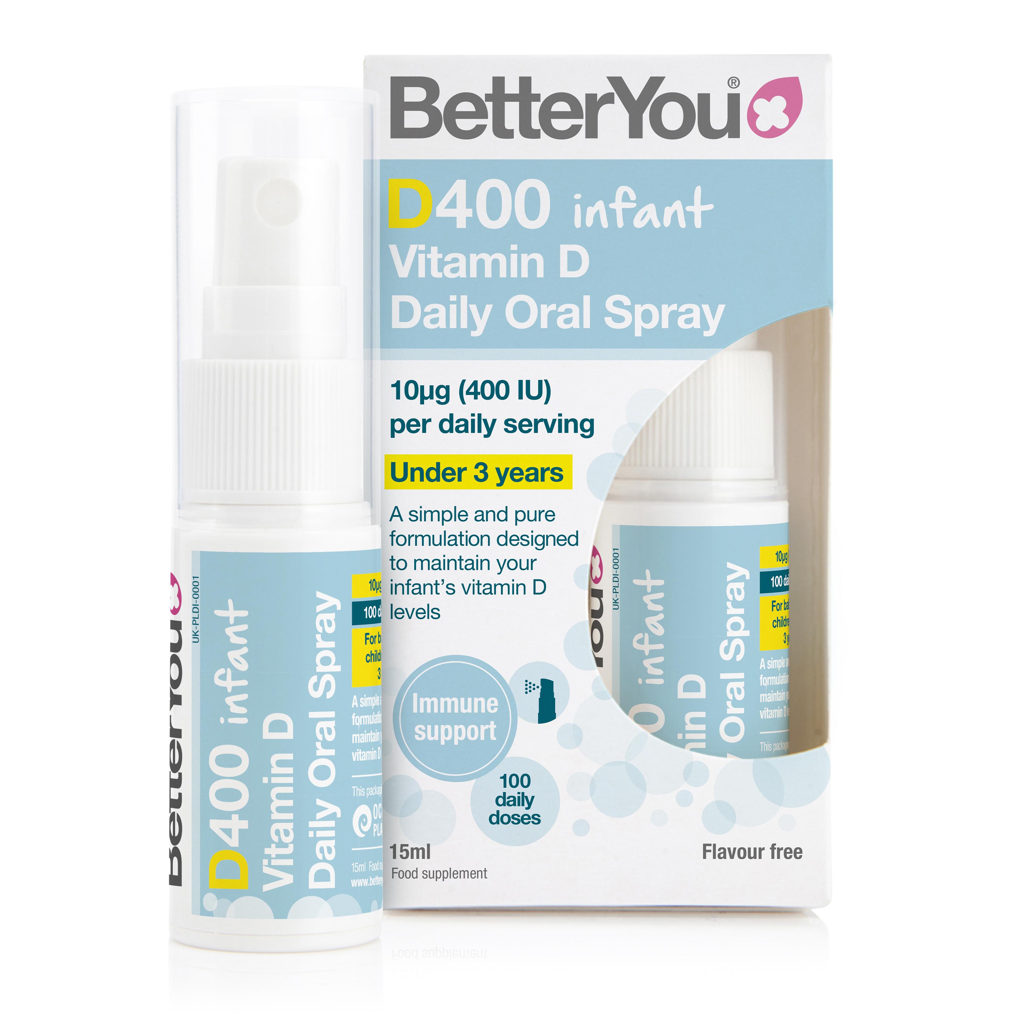 D400 Infant Vitamin D Oral Spray