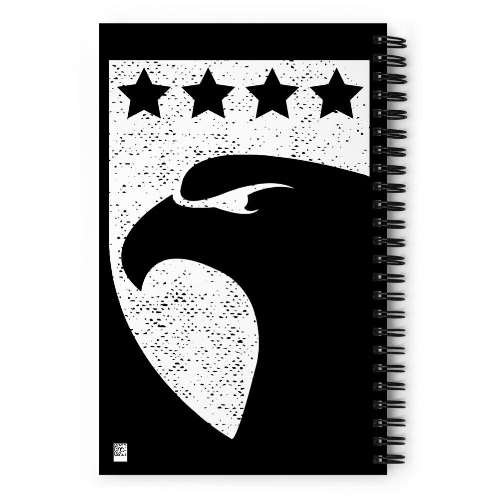 WHF506 Spiral notebook - black