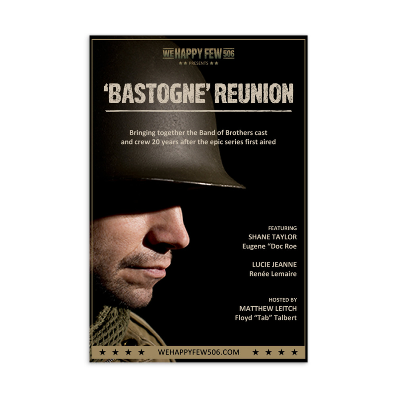 Band of Brothers 'Bastogne' Reunion Postcard
