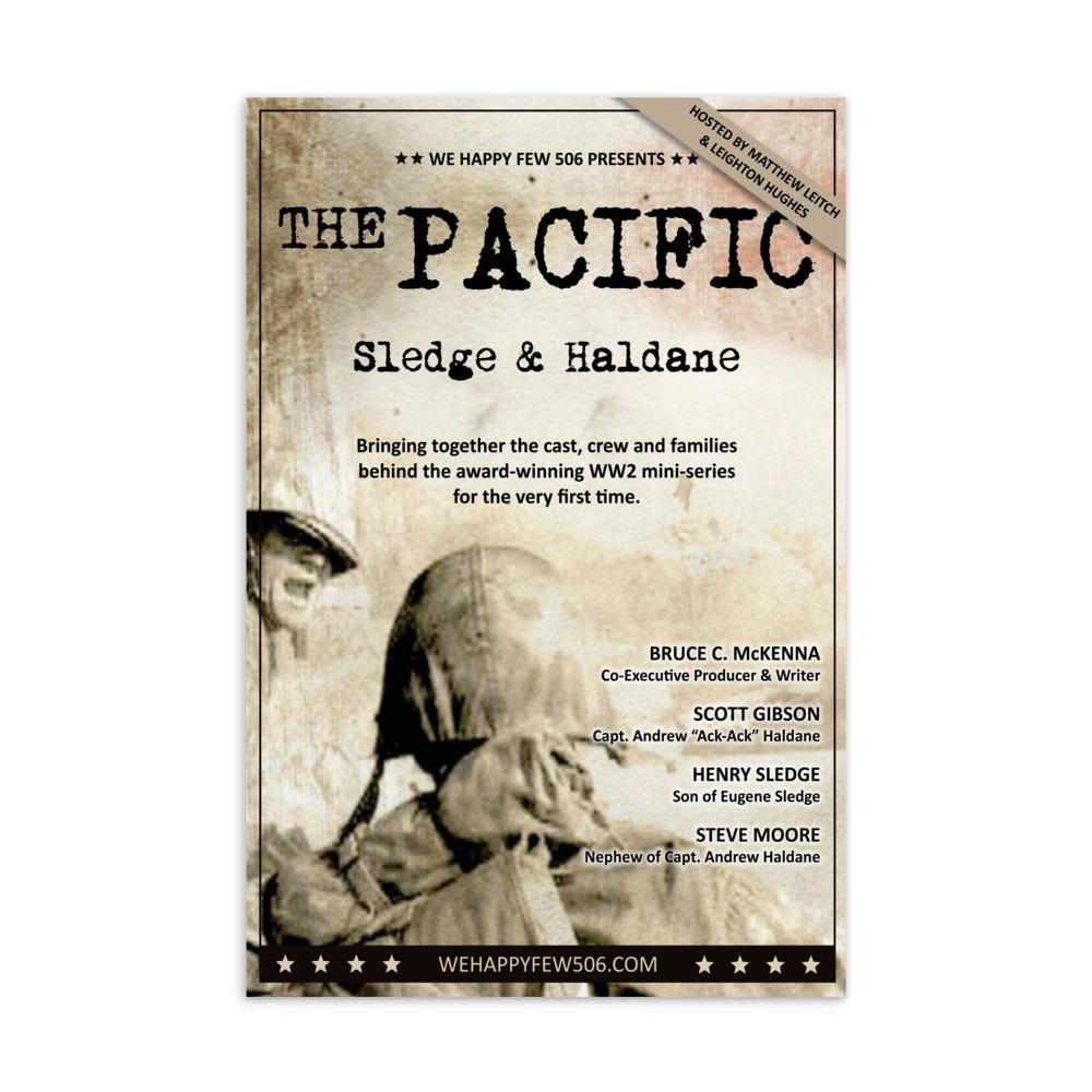 The Pacific: Sledge & Haldane Postcard