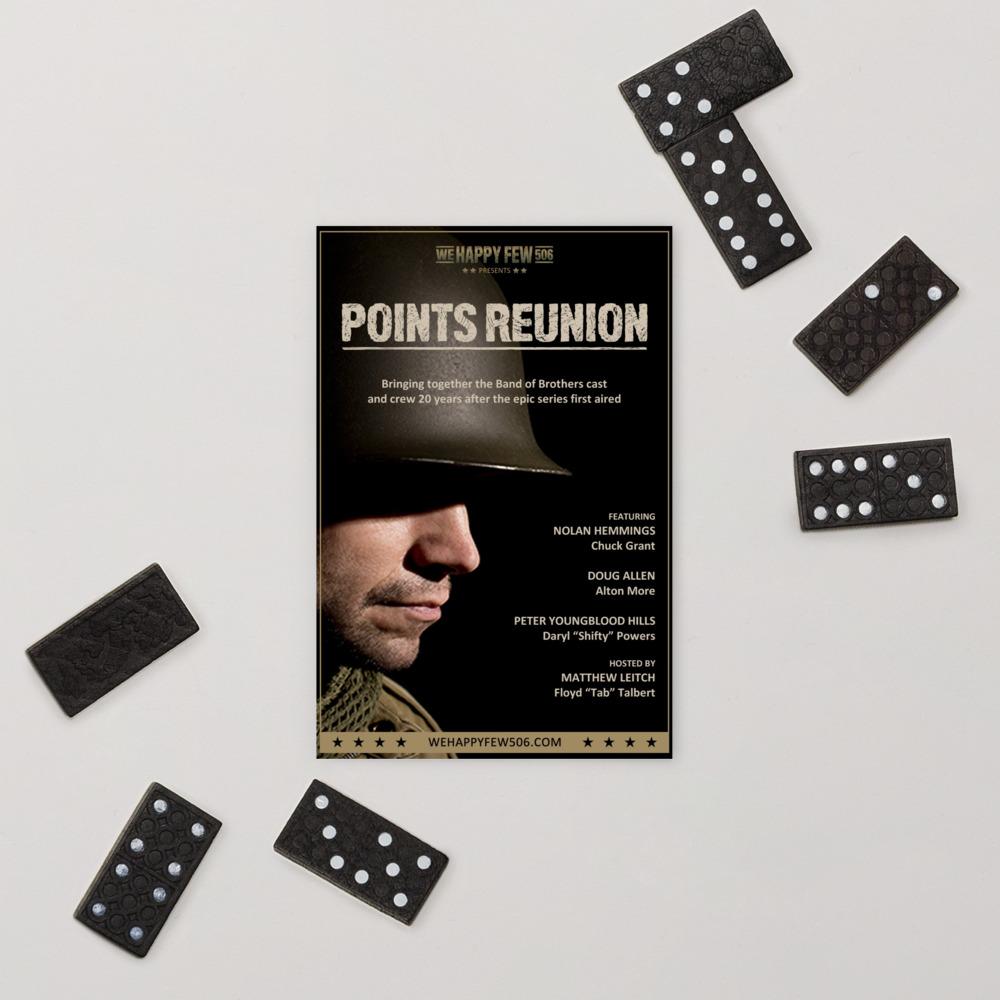 Band of Brothers 'Points' Reunion Postcard